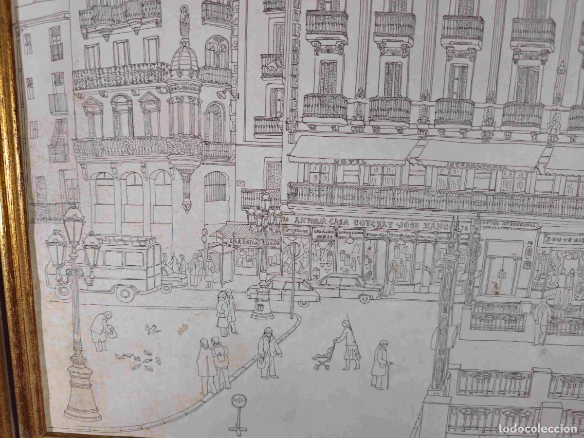 Arte: AURORA ALISENT LITOGRAFIA RAMBLAS CAFE OPERA - Foto 9