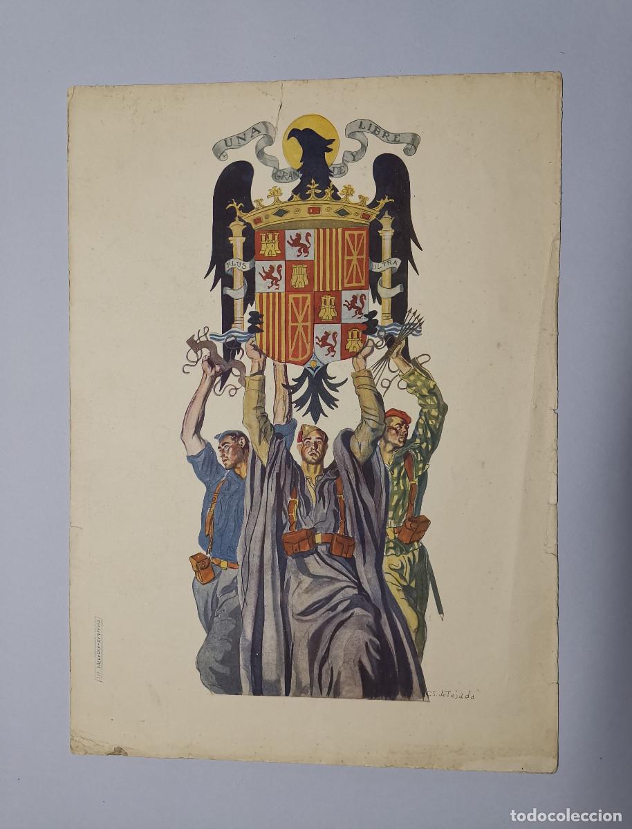 Arte: LITOGRAFIA DE CARLOS SAENZ DE TEJADA - Foto 1