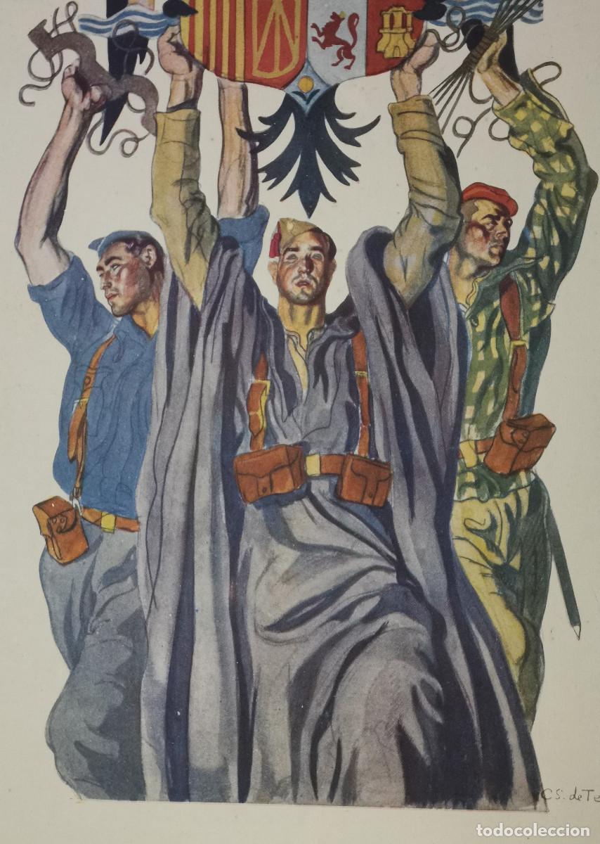 Arte: LITOGRAFIA DE CARLOS SAENZ DE TEJADA - Foto 6