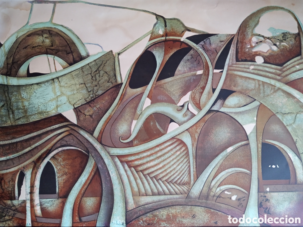 Arte: Georges Doche, litograf&iacute;a - Foto 1