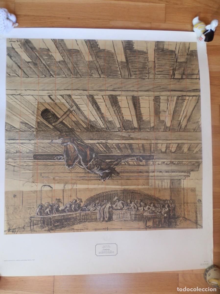 Arte: C&Aacute;RTEL LITOGRAFIADO JOSE M&ordf; SERT. CEN&Aacute;CULO. ART SAVA. INDUSTRIAS GR&Aacute;FICAS OLIVA. 1976. REF. S-2