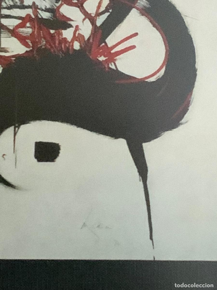 Arte: LITOGRAF&Iacute;A ENMARCADA GEORGES MATHIEU 1970 - Foto 3