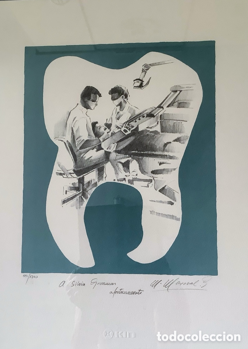 Arte: Litograf&iacute;a enmarcada de Manuel Mayoral - Foto 2
