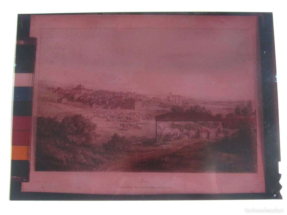 Kunst: NEGATIVO, CLICHE DE LITOGRAF&Iacute;A &rdquo;IRUN&rdquo; GUIPUZCOA