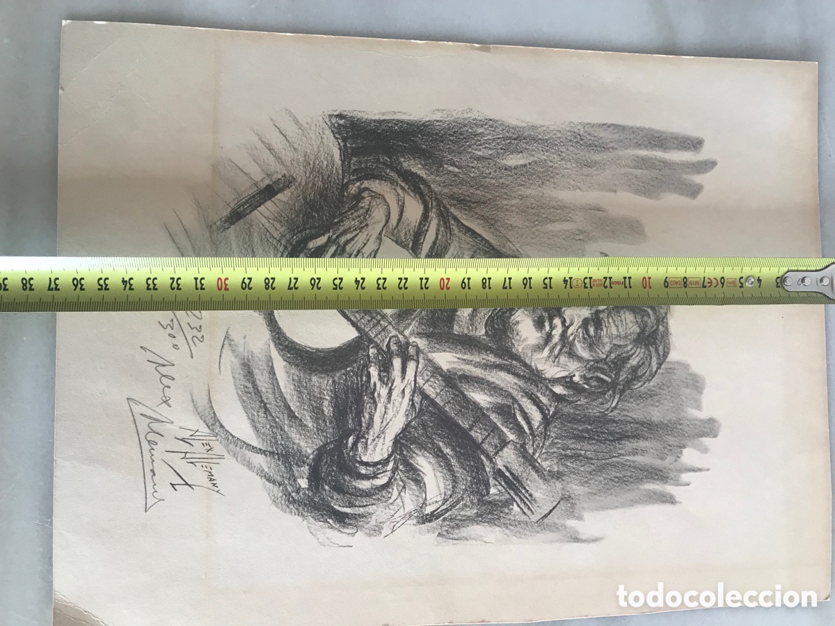 Arte: Litograf&iacute;a Alex Alemany - Foto 4