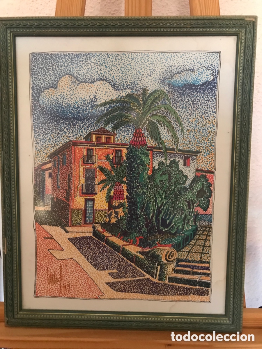 Art: El cuadro con t&eacute;cnica puntitos