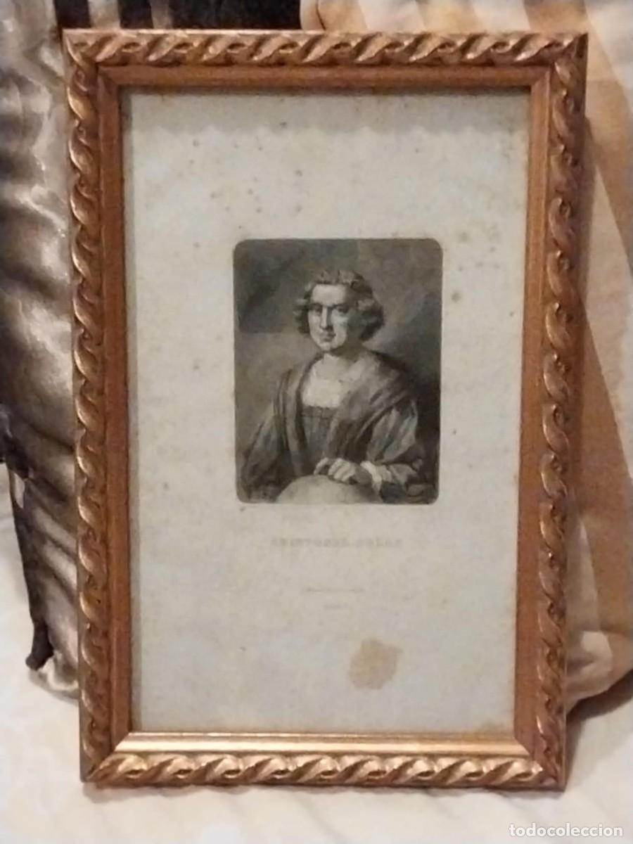 Arte: Cristobal Col&oacute;n, Colombus, s.XIX - Foto 1