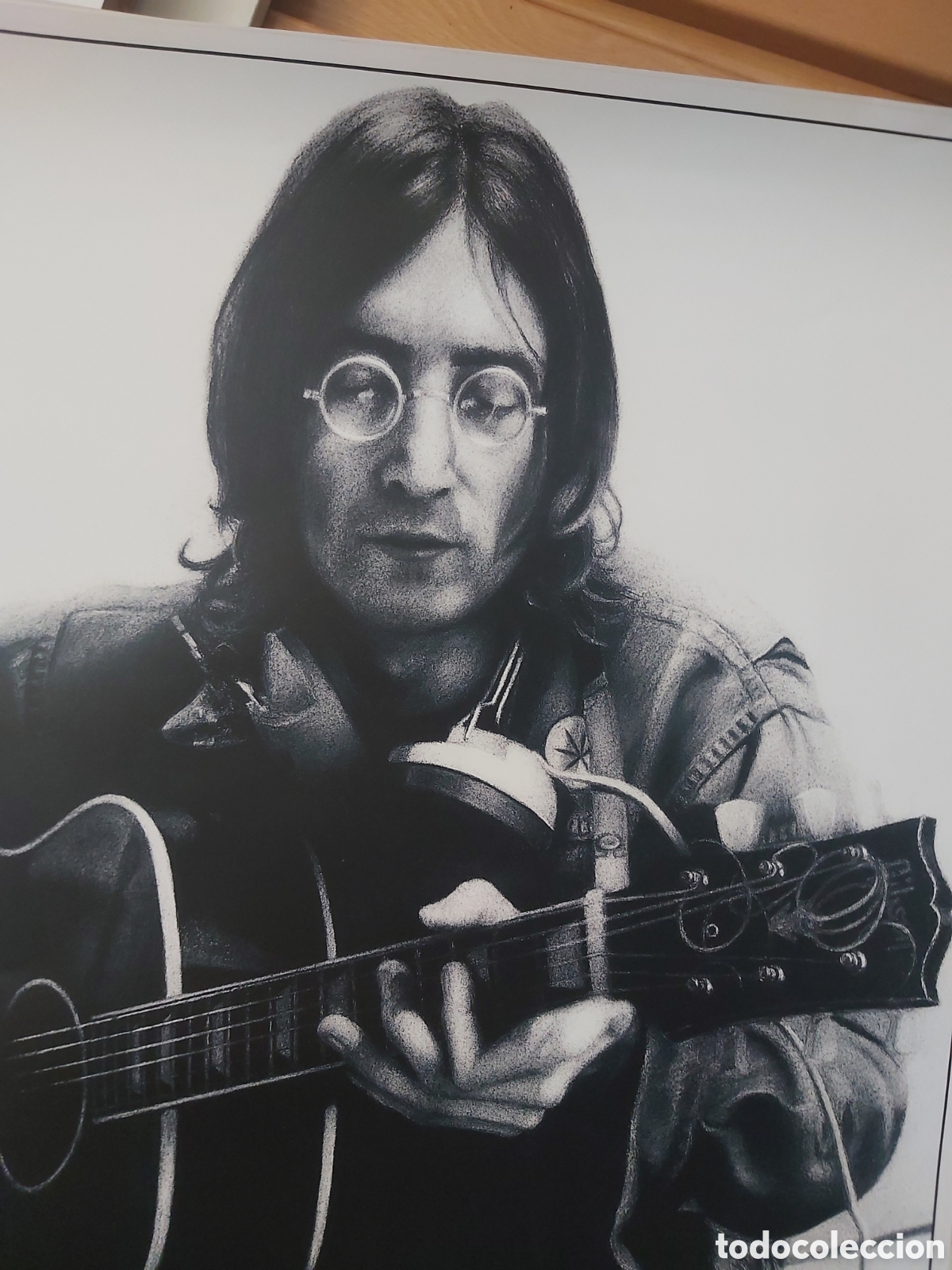 Arte: Poster blanco y negro john Lennon - Foto 2
