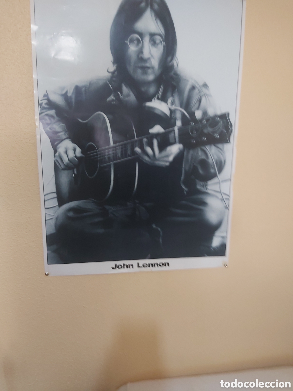 Arte: Poster blanco y negro john Lennon - Foto 1