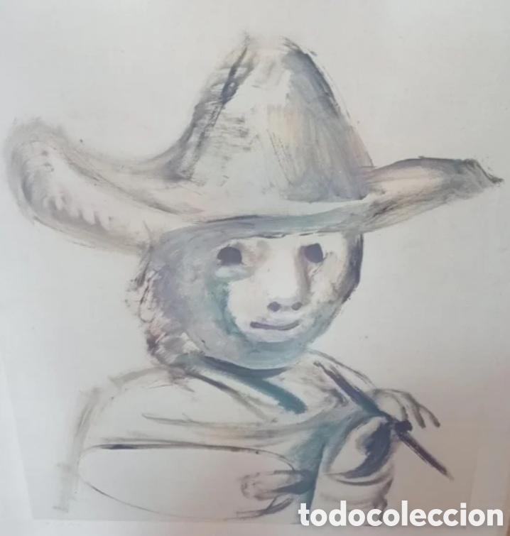 Arte: Picasso, litograf&iacute;a numerada a mano - Foto 2