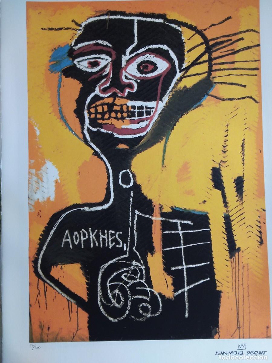 Arte: Jean-Michel Basquiat Litografia - Foto 1