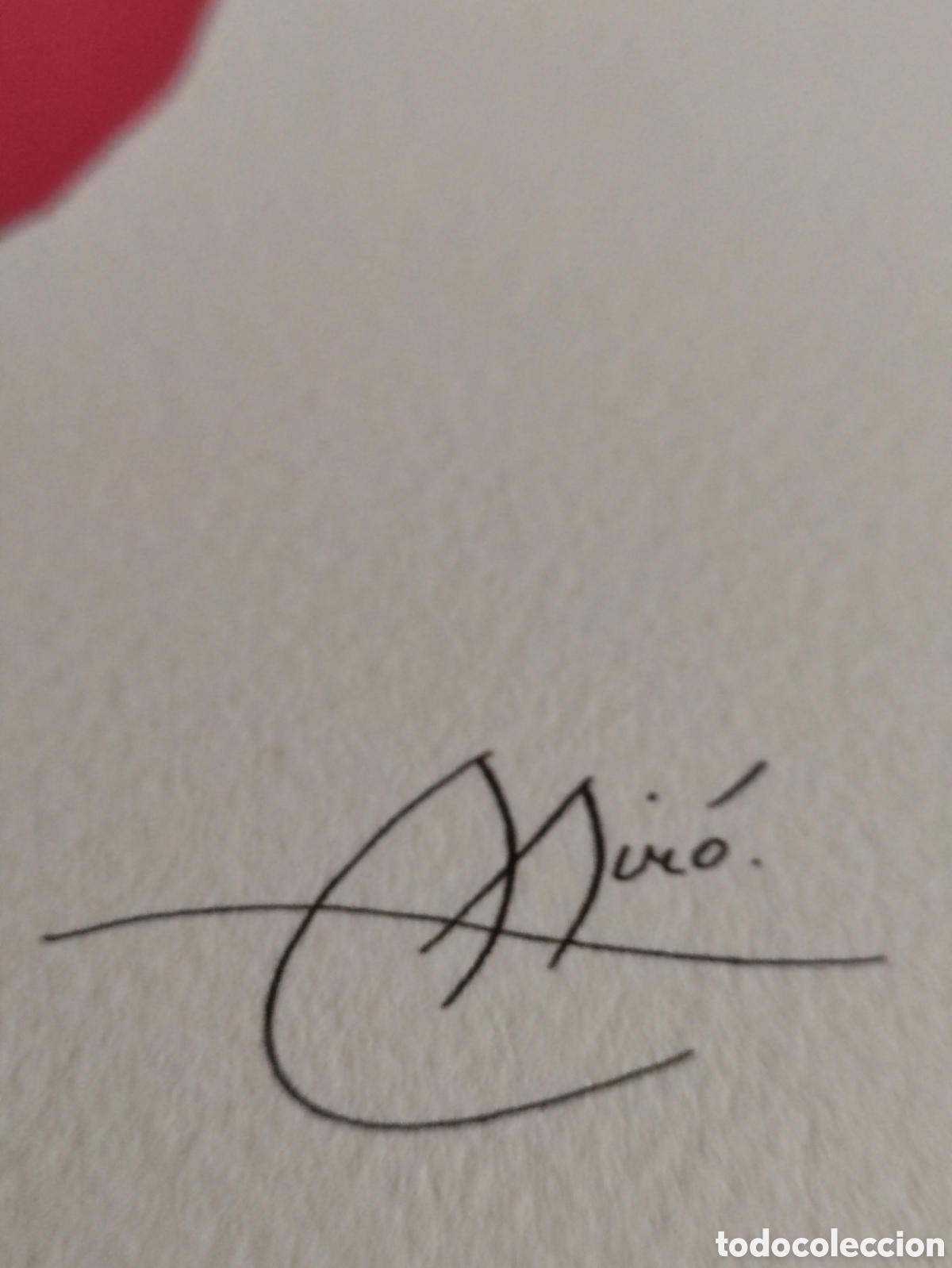 Arte: Mir&oacute;, numerada a mano y firmada en plancha - Foto 3
