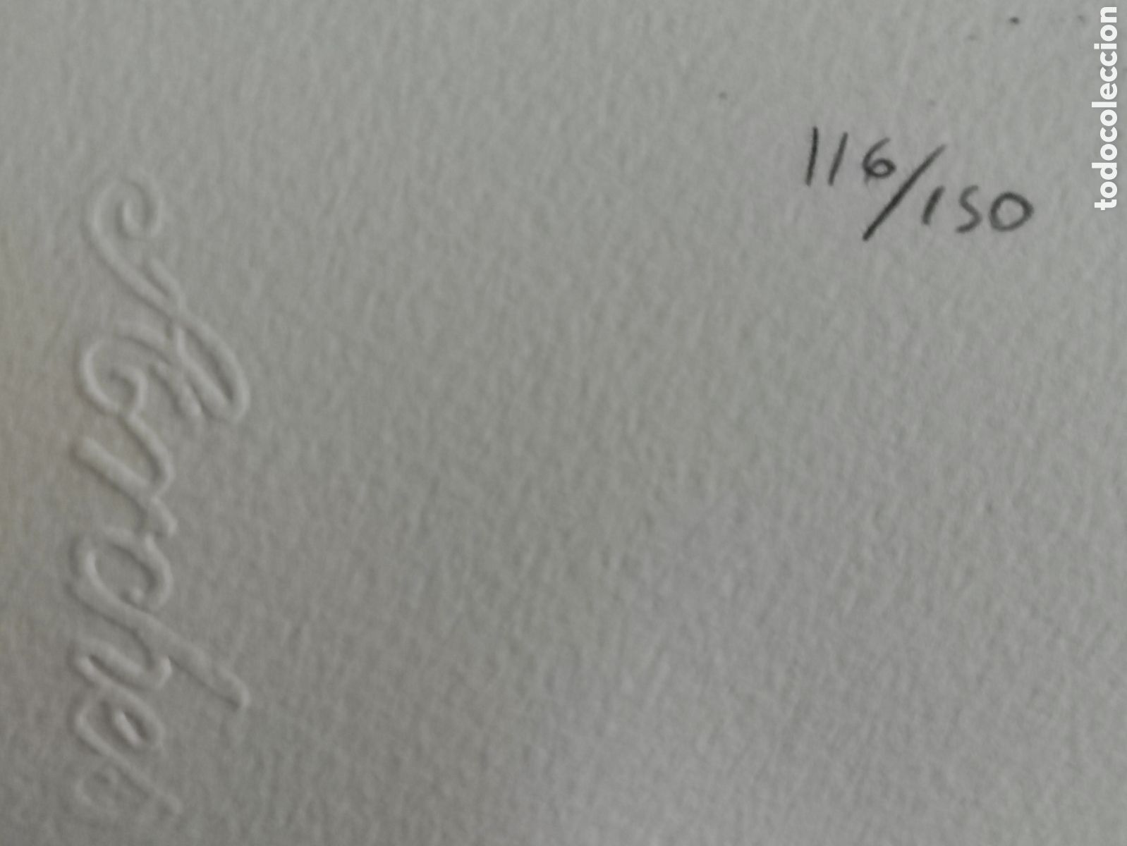 Arte: Mir&oacute;, numerada a mano y firmada en plancha - Foto 4