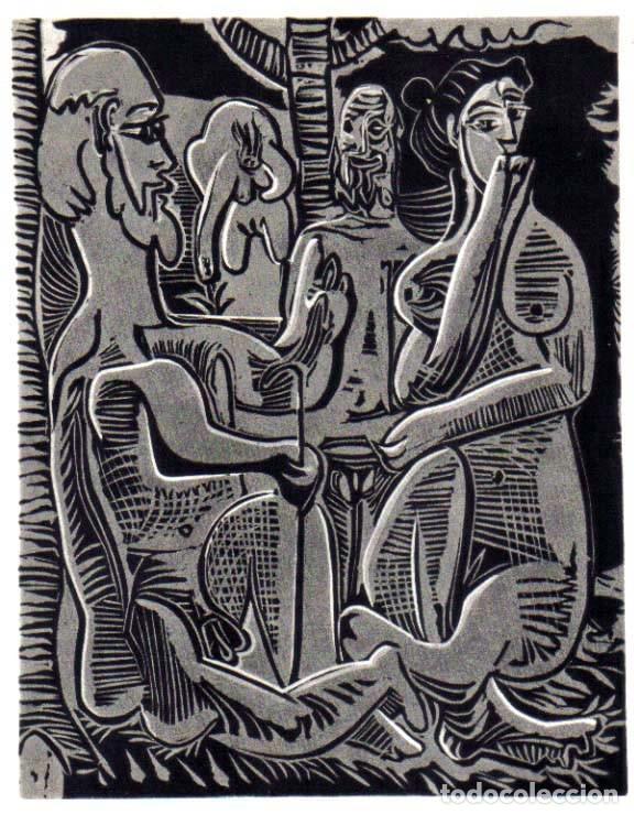 Arte: PABLO PICASSO - Litografia offset- Edition Harry. H. Abrams 1966 - Foto 1