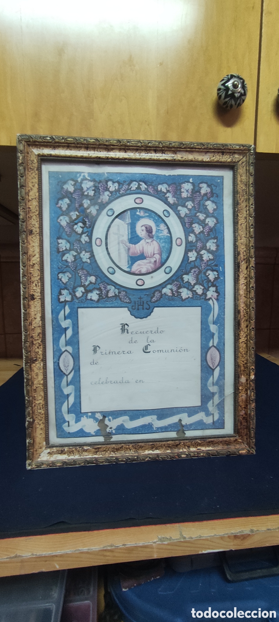 Arte: Cuadro / lamina recuerdo comunion - Foto 3