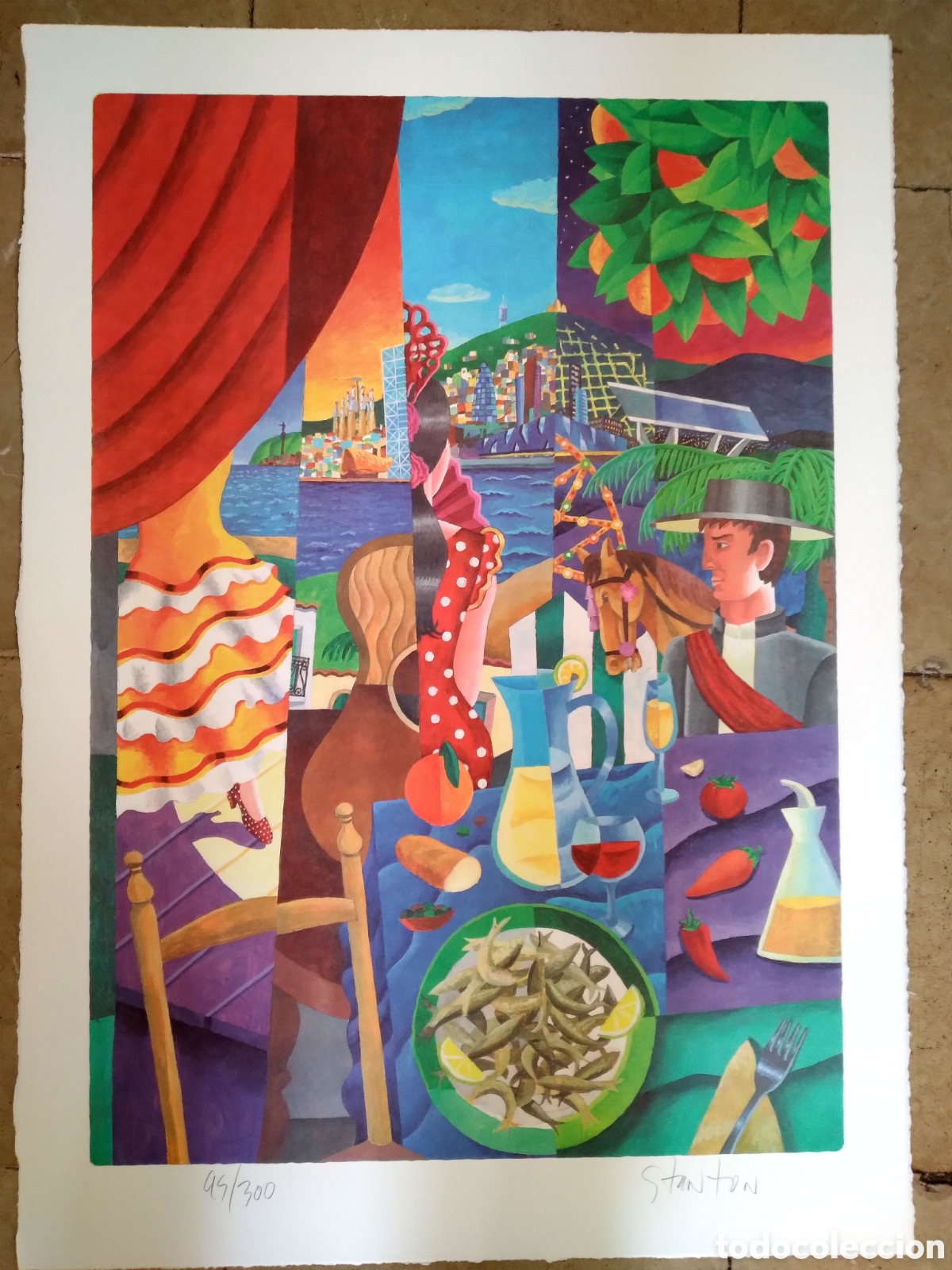 Arte: Litografia de Philip Stanton - Foto 1