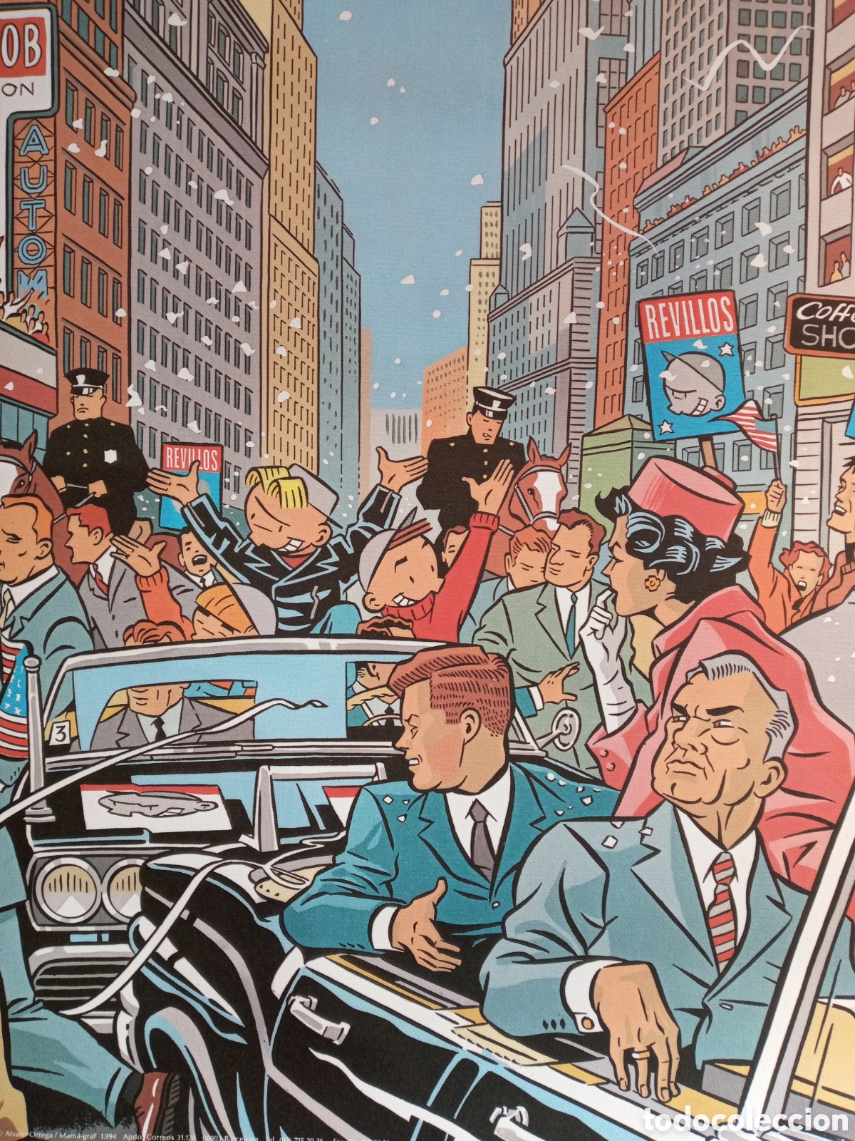 Kunst: POSTER TIPO LITOGRAF&Iacute;A DE &Aacute;LVARO ORTEGA REVILLOS III