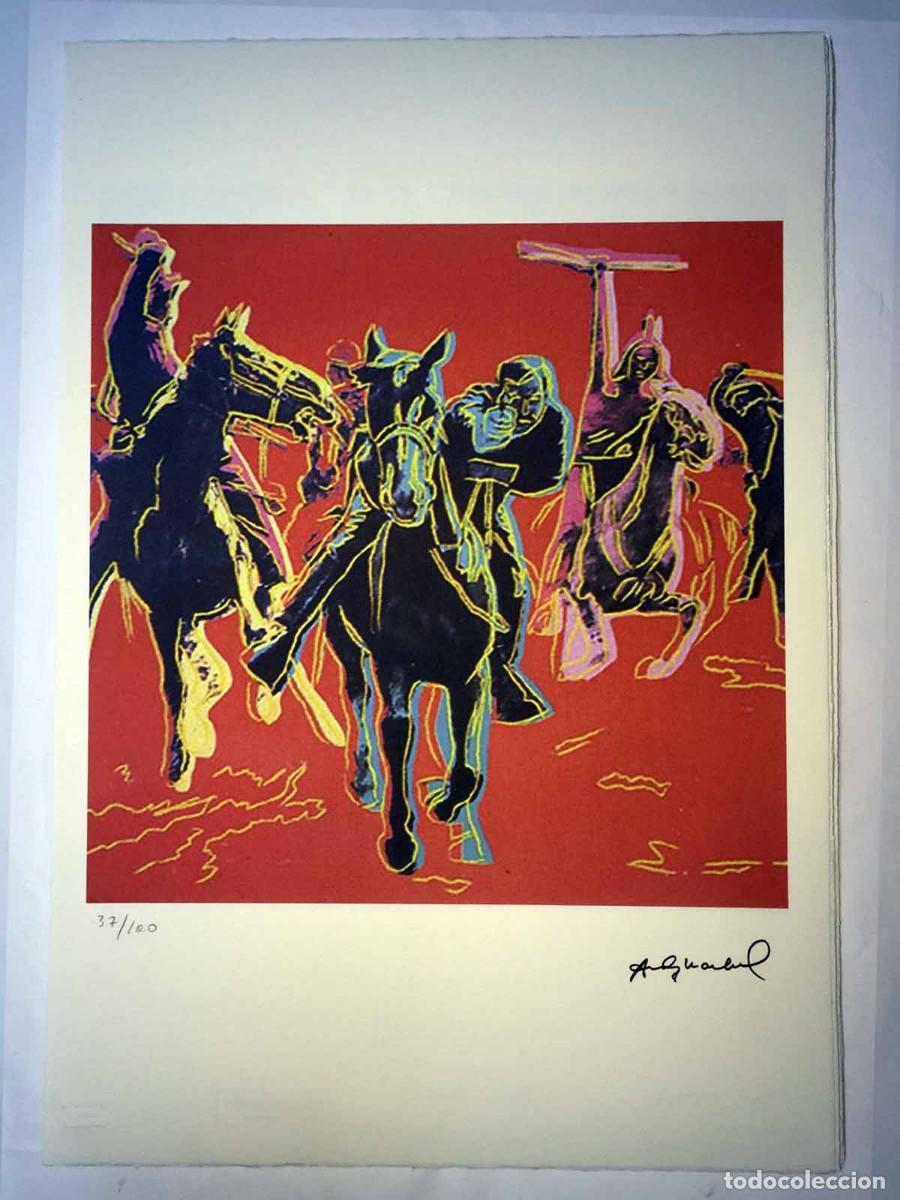 Arte: ANDY WARHOL - Litografia Ed. limitada 100 ejemplares. - Foto 2