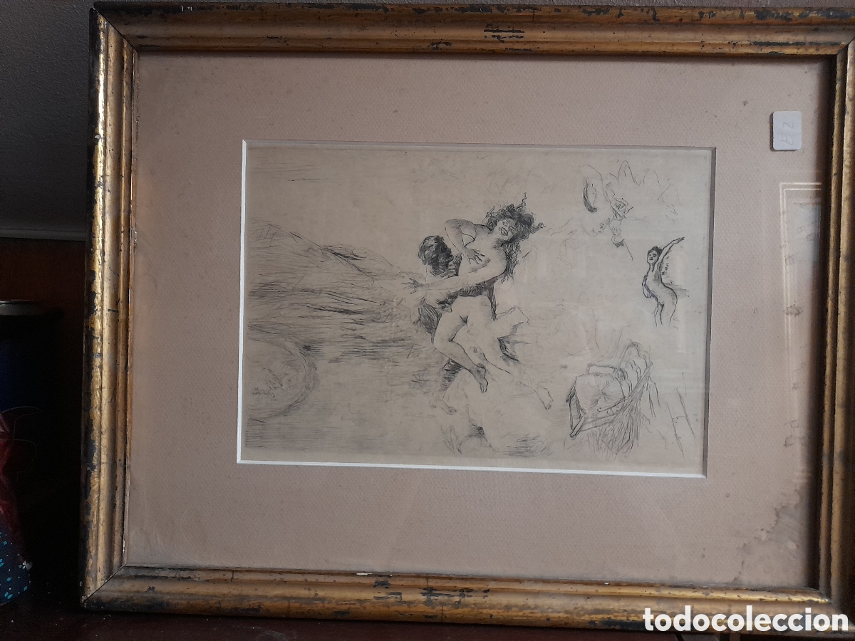 Arte: Litograf&iacute;a con marco - Foto 2