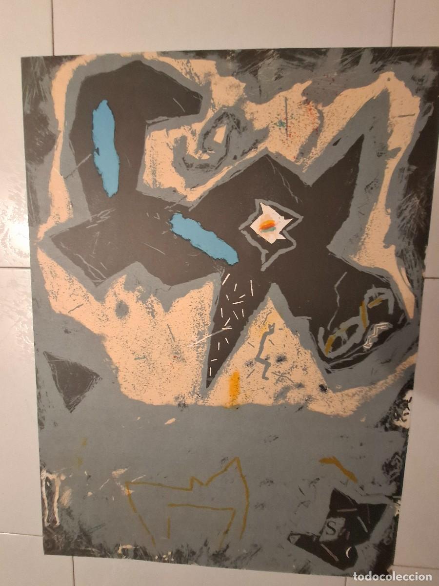 Arte: YAMANDU CANOSA, ARTISTA URUGUAYO , LITOGRAFIA ORIGINAL FIRMADA.