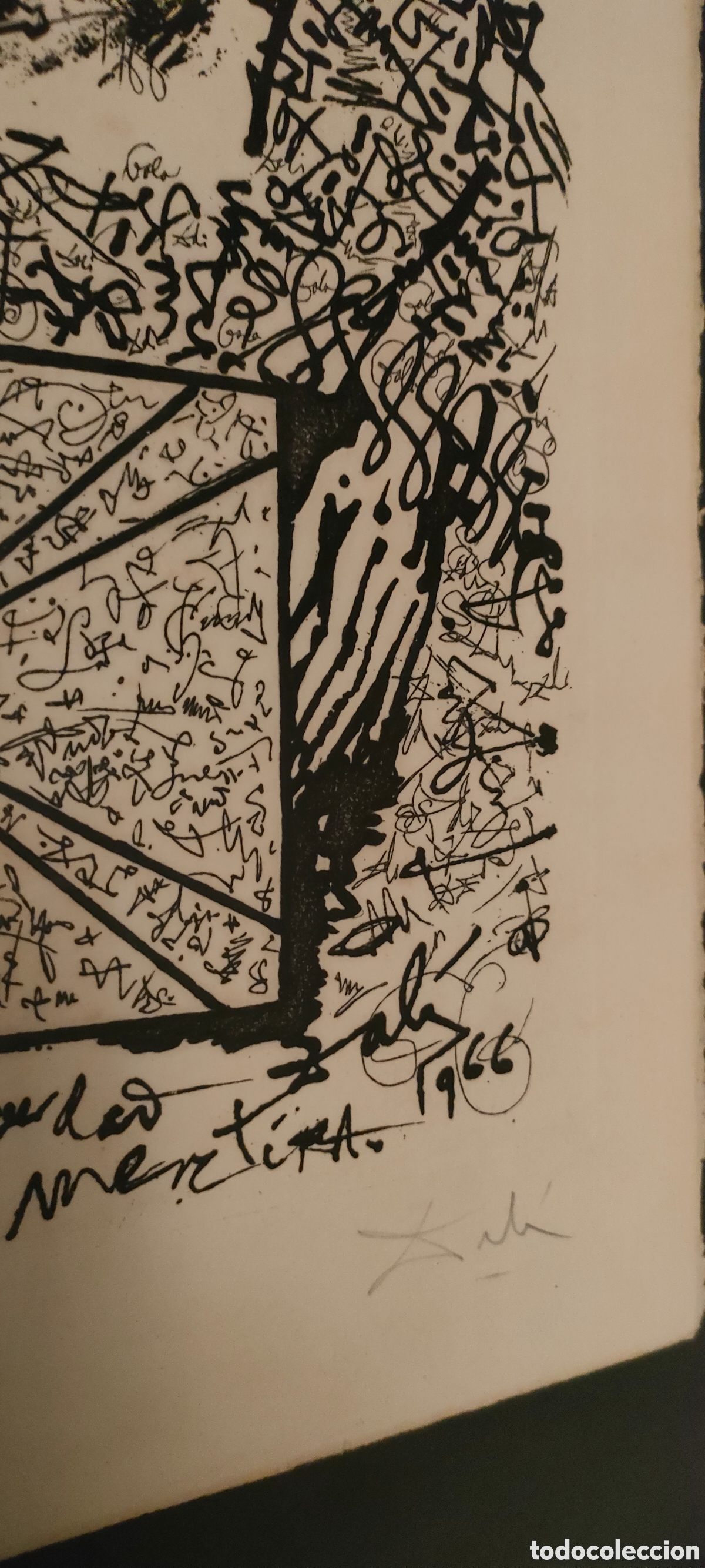 Arte: Litograf&iacute;a Salvador Dal&iacute; EA - Foto 3