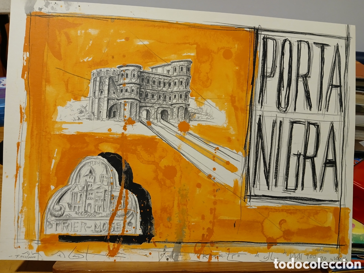 Arte: Litograf&iacute;a Andr&eacute;s Nagel. - Foto 1