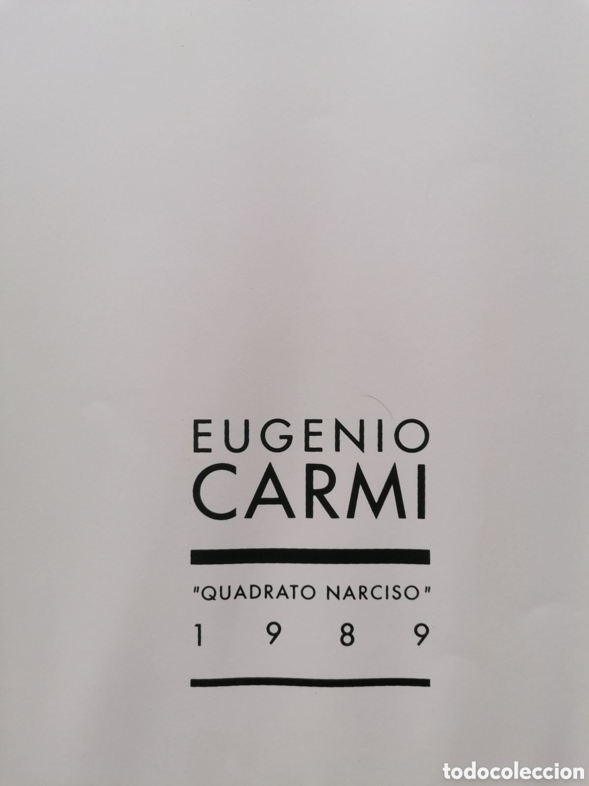 Arte: Eugenio Carm&iacute;. Litograf&iacute;a - Foto 2