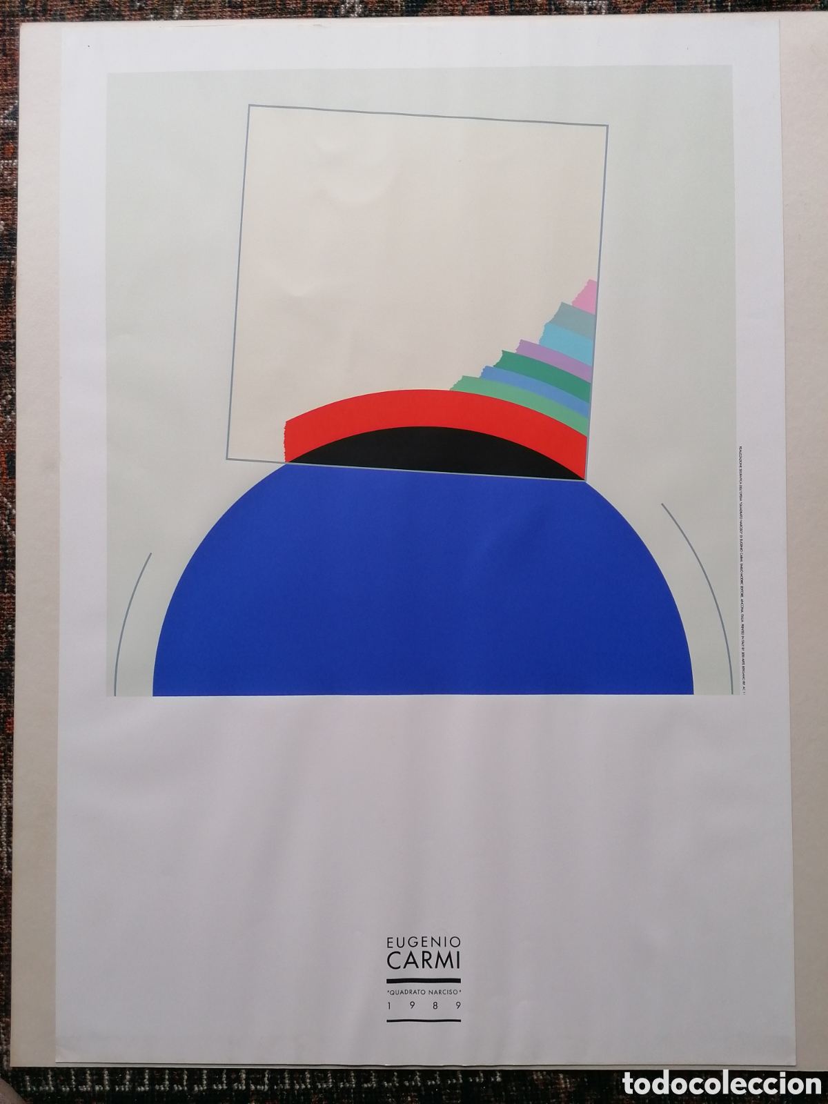 Arte: Eugenio Carm&iacute;. Litograf&iacute;a - Foto 1