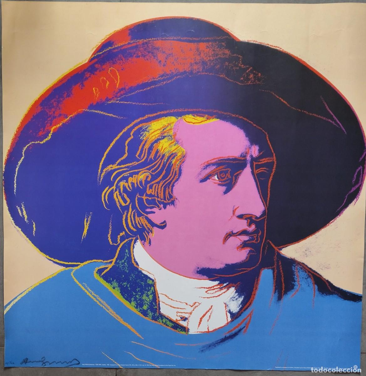 Arte: Andy WARHOL: Goethe / 97 x 98 cm. - Foto 2