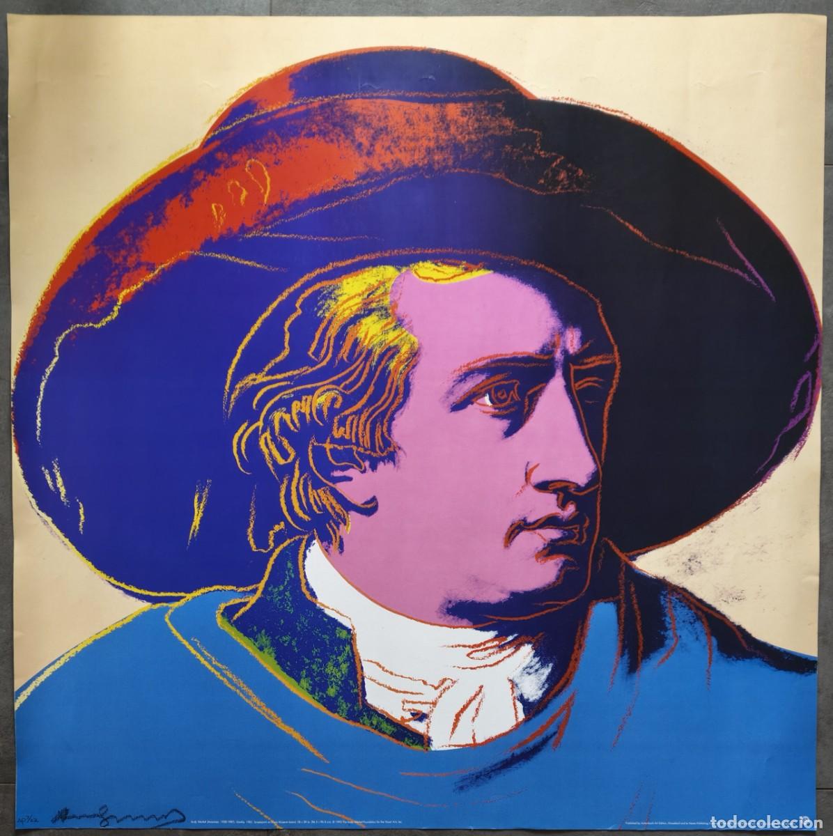 Arte: Andy WARHOL: Goethe / 97 x 98 cm. - Foto 15