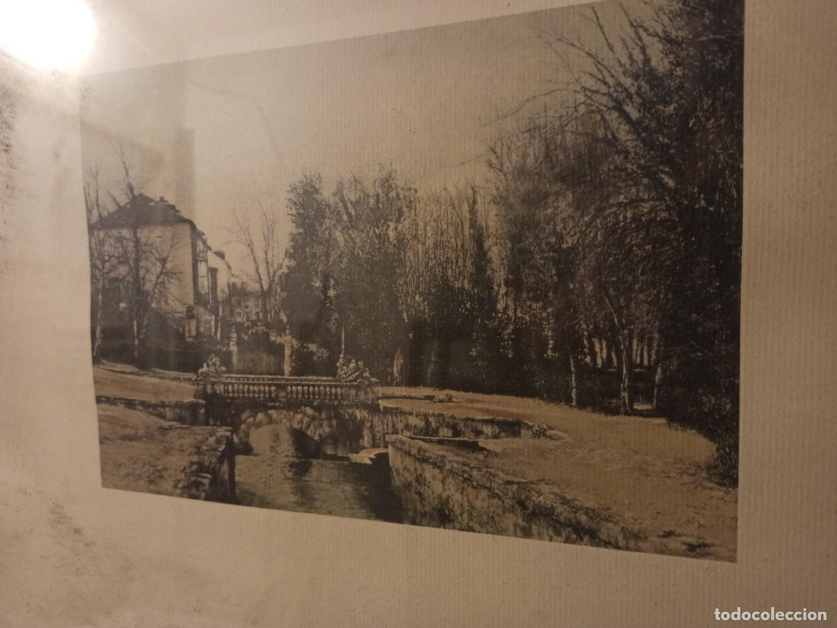 Arte: Antiguo cuadro con lamina. - Foto 5