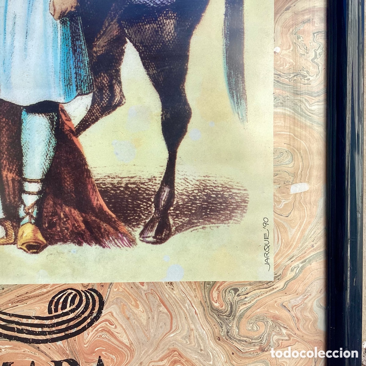 Arte: Litograf&iacute;a firmada y enmarcada - Foto 2