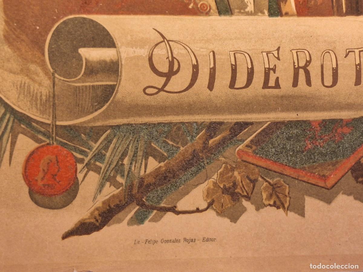 Arte: LITOGRAFIA DE DIDEROT - Foto 3
