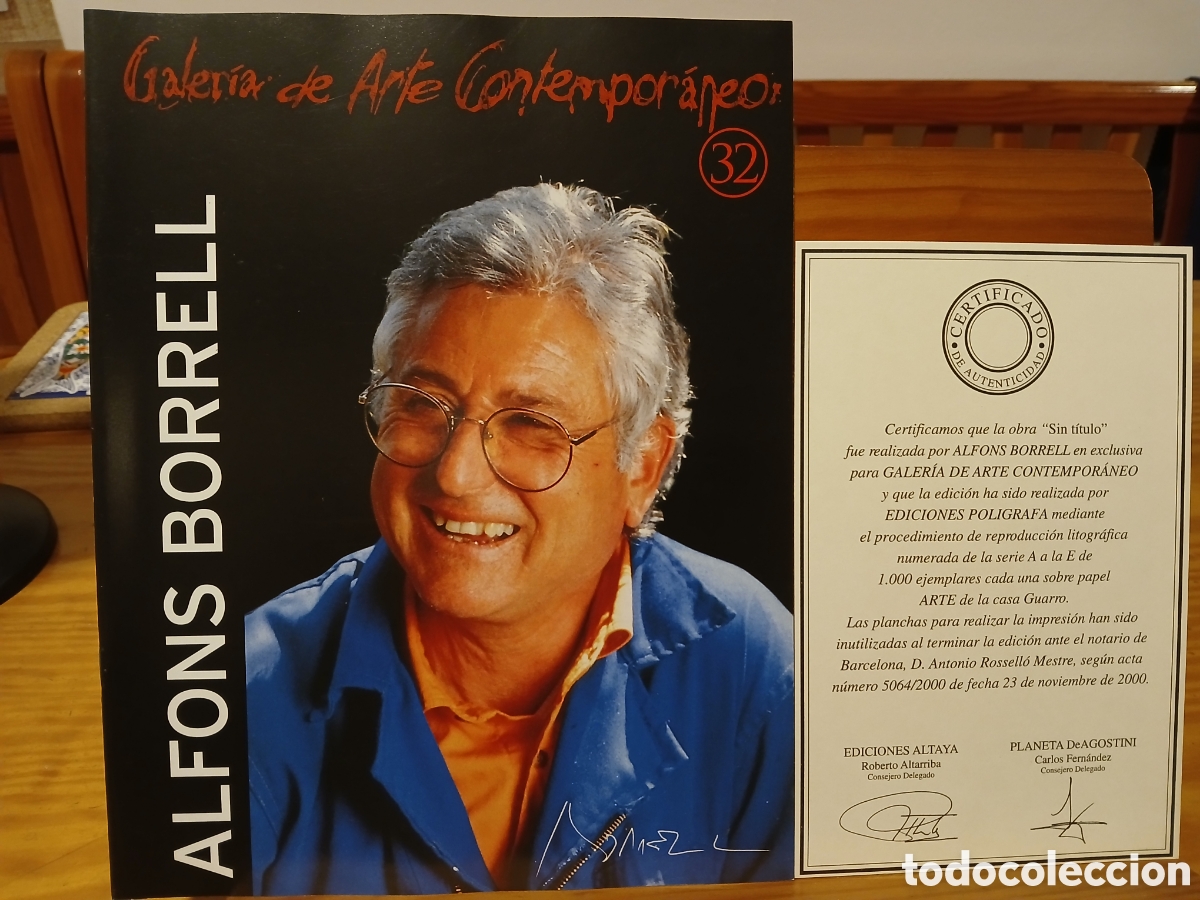 Arte: Litograf&iacute;a. Alfons Borrell. - Foto 2