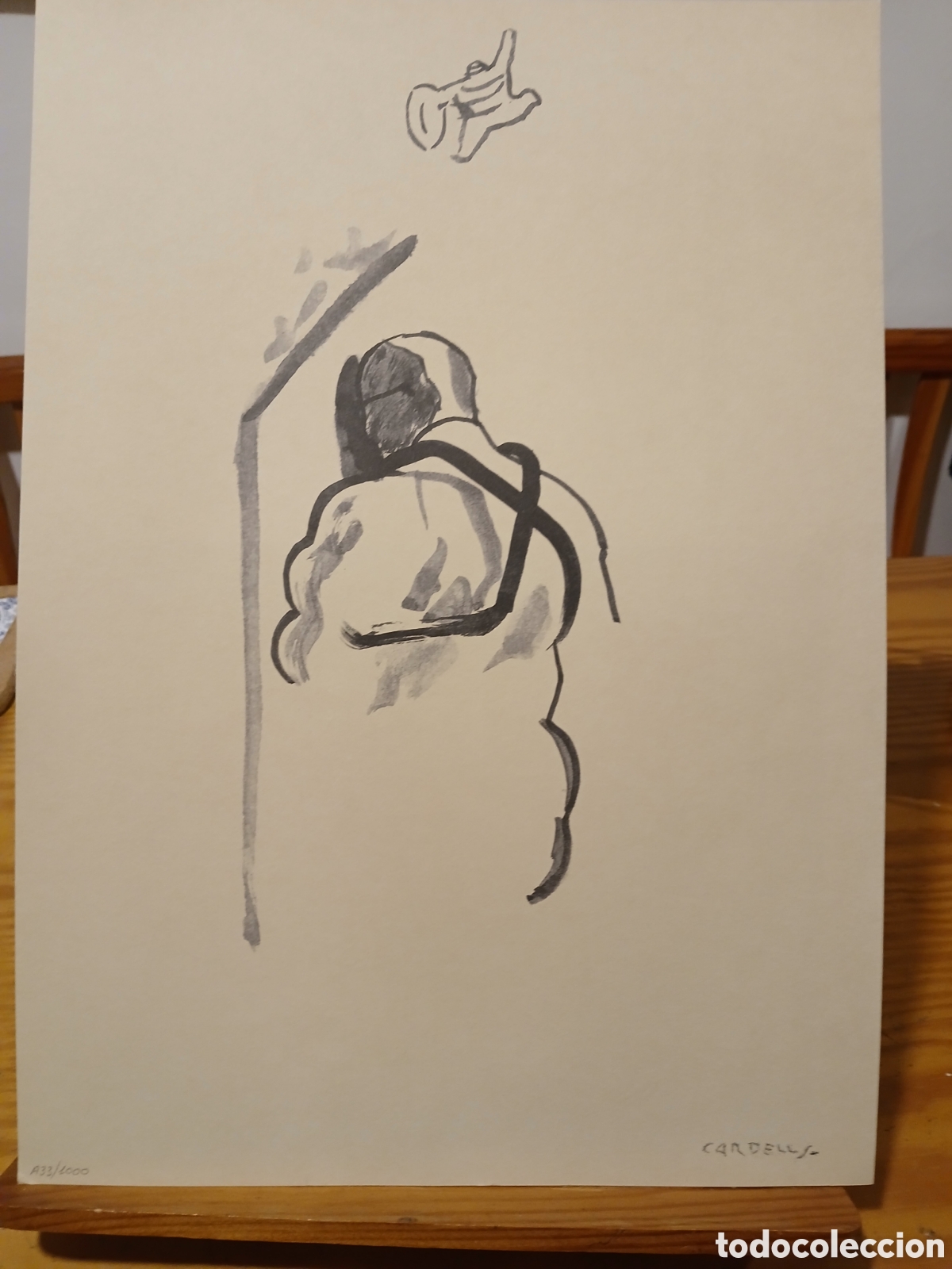 Arte: Litograf&iacute;a. Joan Cardells. - Foto 1