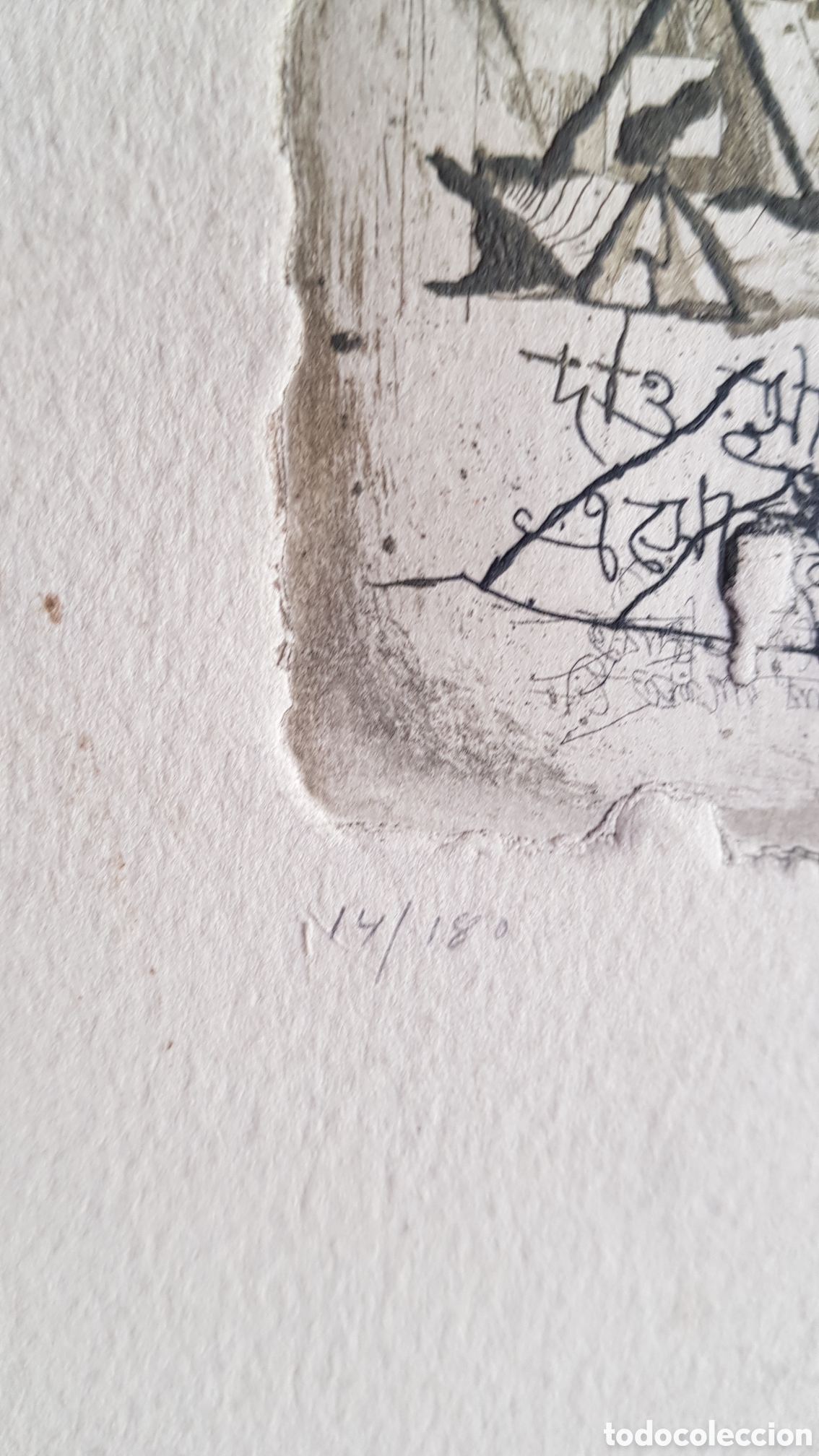 Arte: Litografia puerta oriental. Numerada - Foto 4