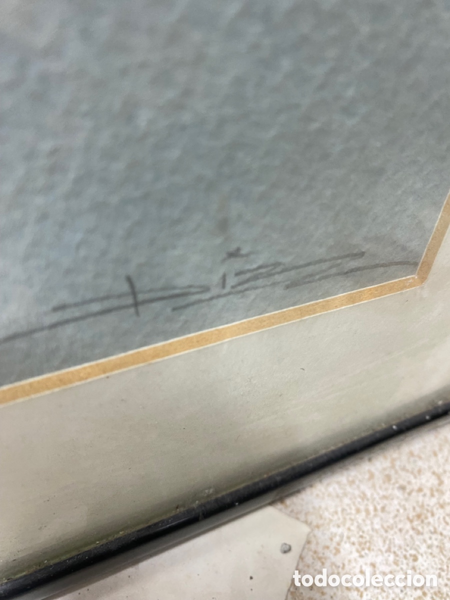 Arte: Litograf&iacute;a numerada pintor gallego Diz - Foto 5
