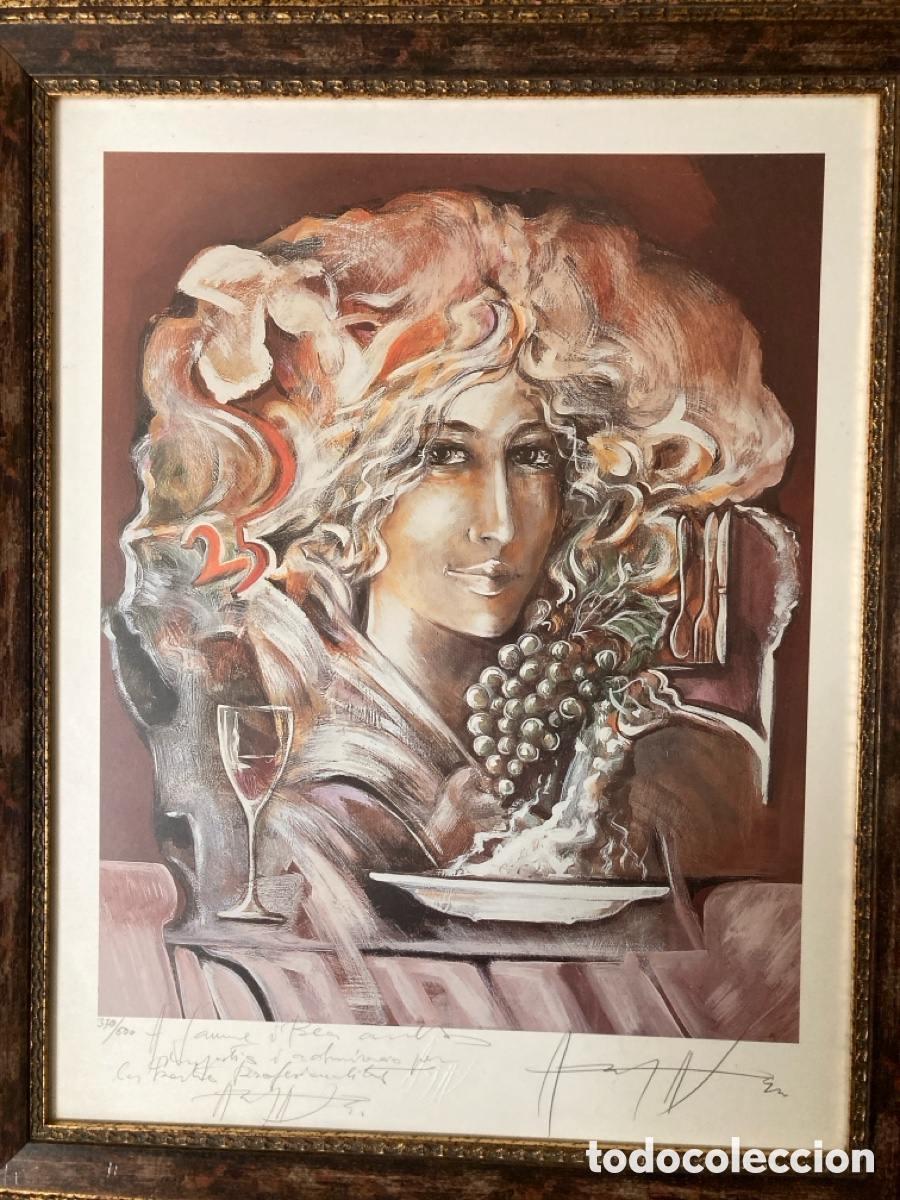 Arte: Litograf&iacute;a de Joan Abras - Foto 1