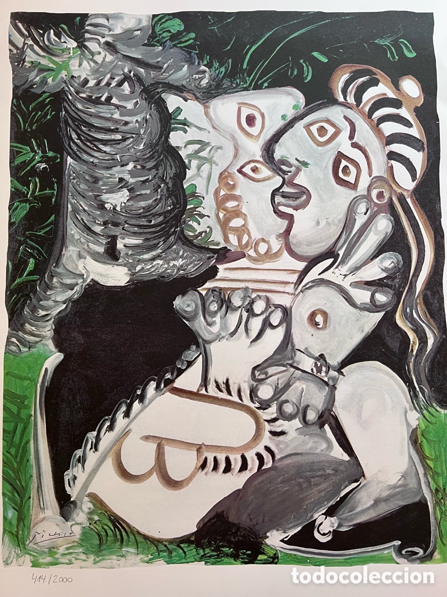Arte: Impresi&oacute;n Picasso El abrazo - Foto 2
