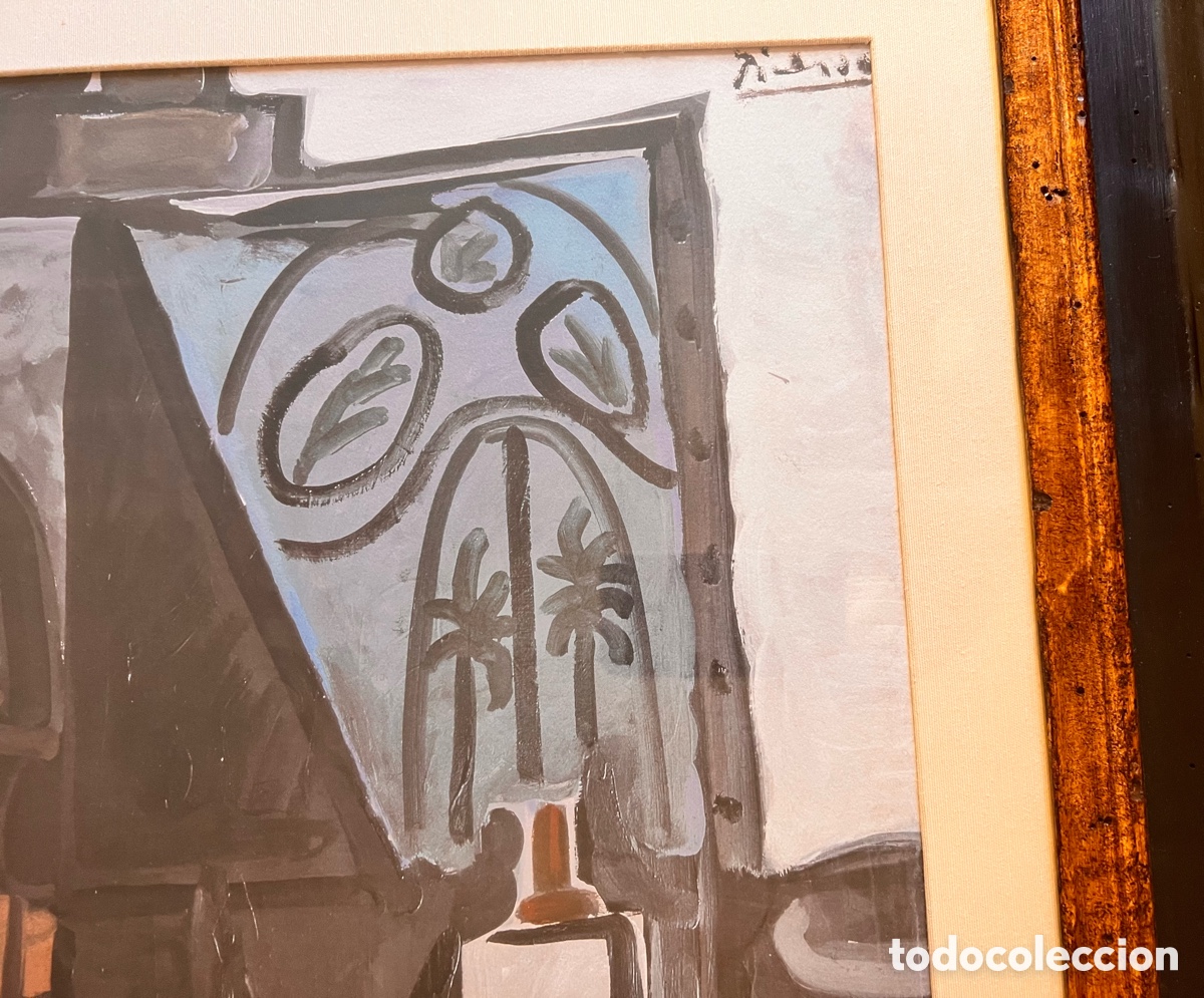 Arte: Litograf&iacute;a Picasso Jacqueline - Foto 3