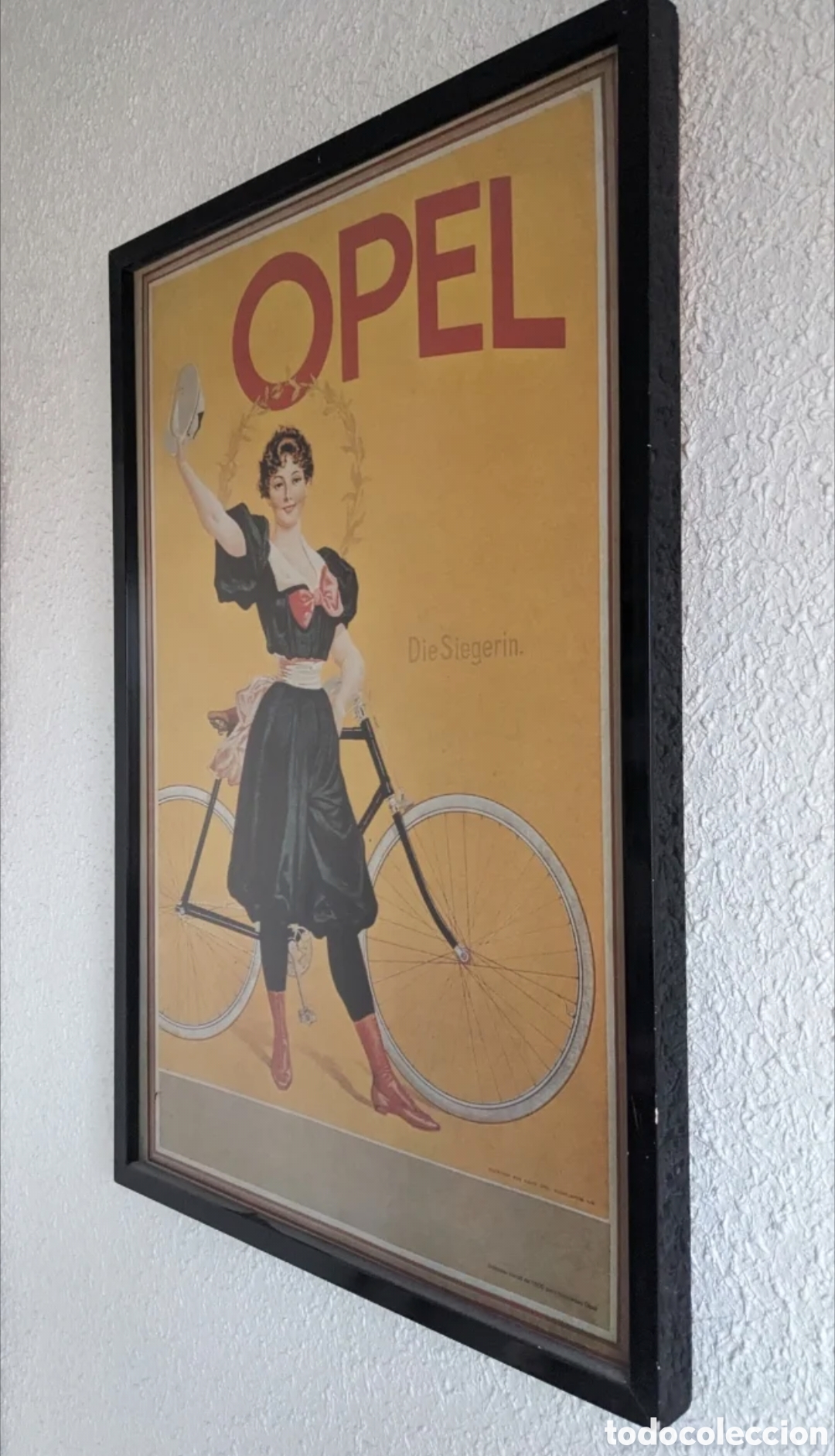 Arte: Cuadro OPEL &rdquo;The Winner&rdquo; 1898 - Foto 2