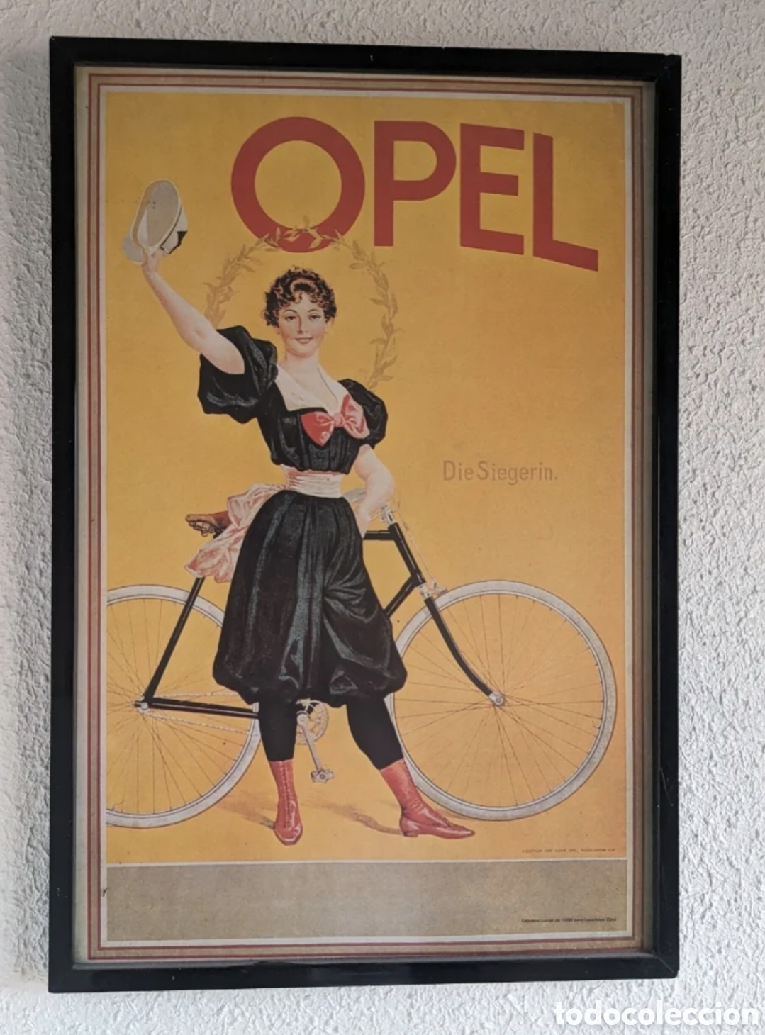 Arte: Cuadro OPEL &rdquo;The Winner&rdquo; 1898 - Foto 1