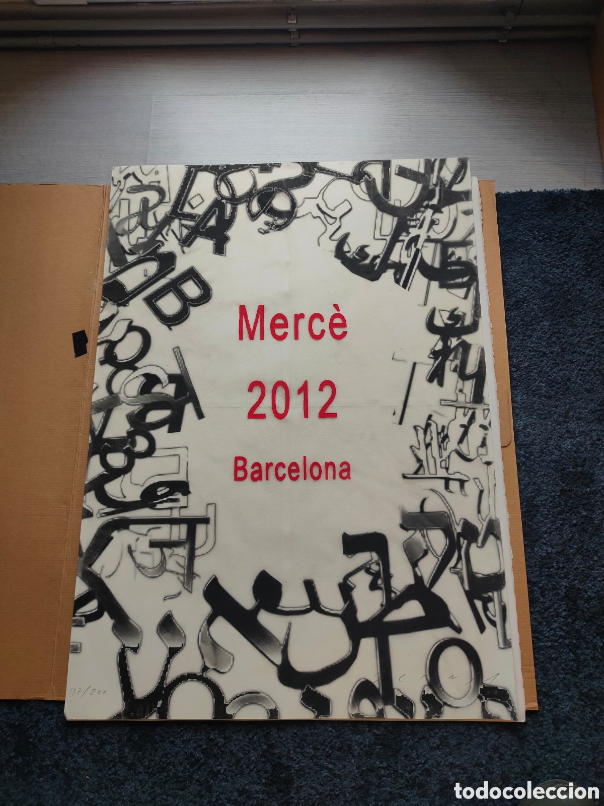 Arte: Jaume Plensa Litograf&iacute;a Merc&egrave; 2012 - Foto 2