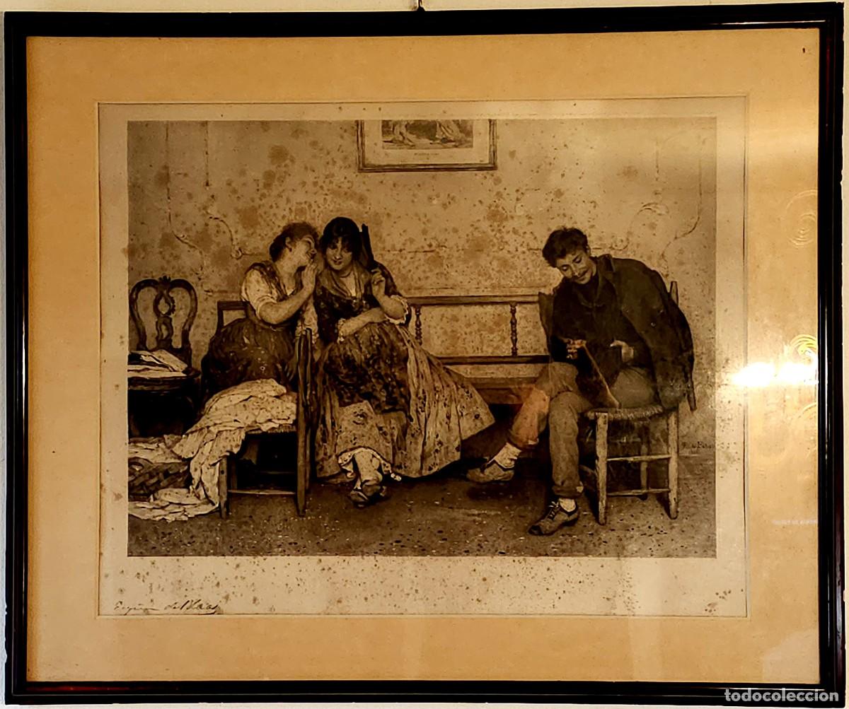 Arte: Litografia di Eugene de Blaas - Foto 5