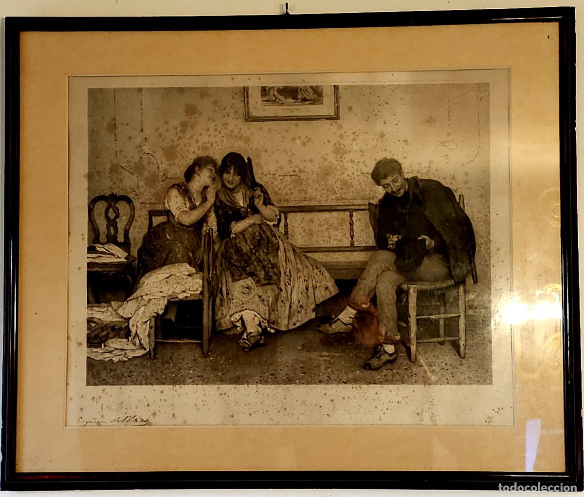 Arte: Litografia di Eugene de Blaas - Foto 6