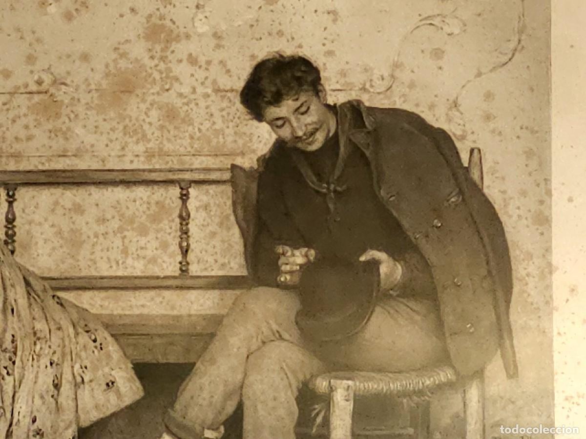 Arte: Litografia di Eugene de Blaas - Foto 18