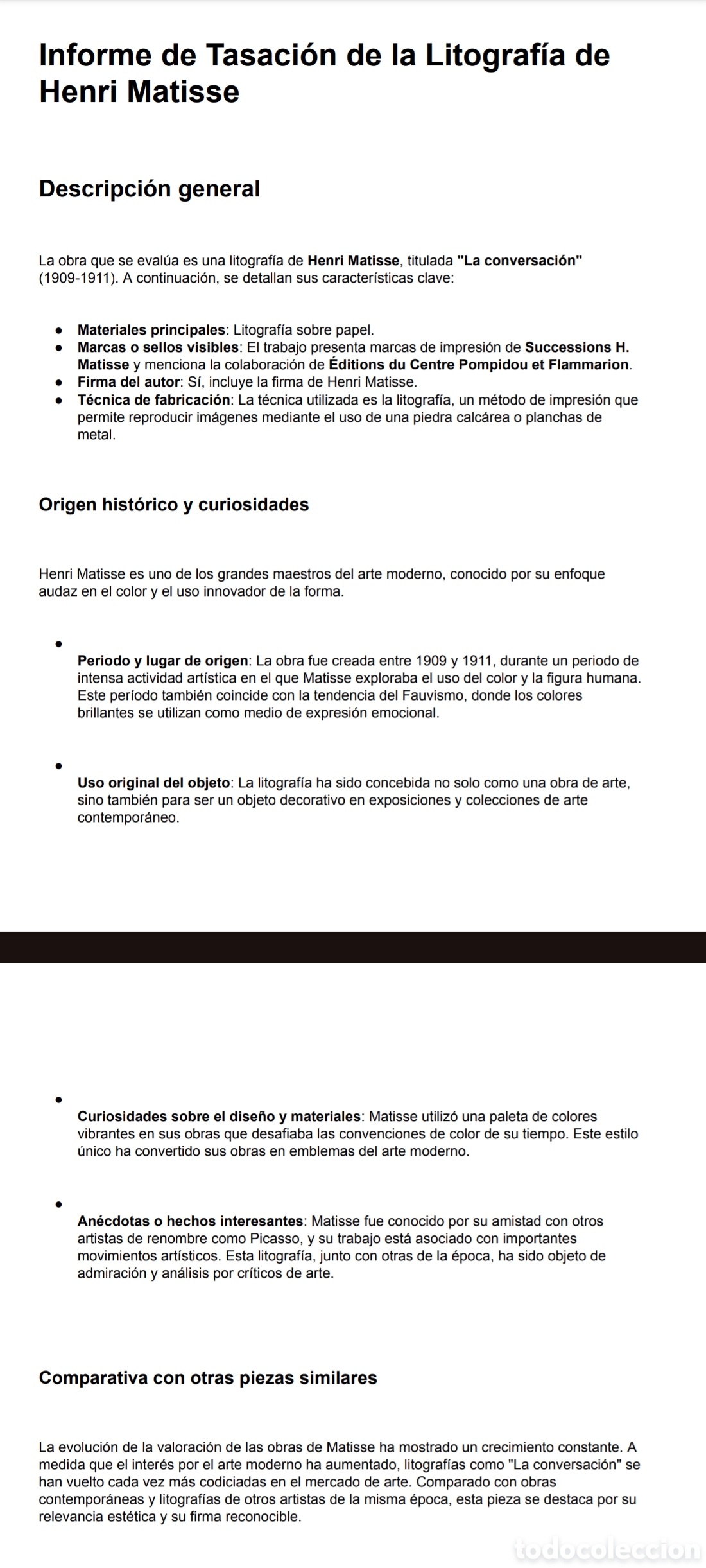 Arte: Henri matisse la conversaci&oacute;n - Foto 3