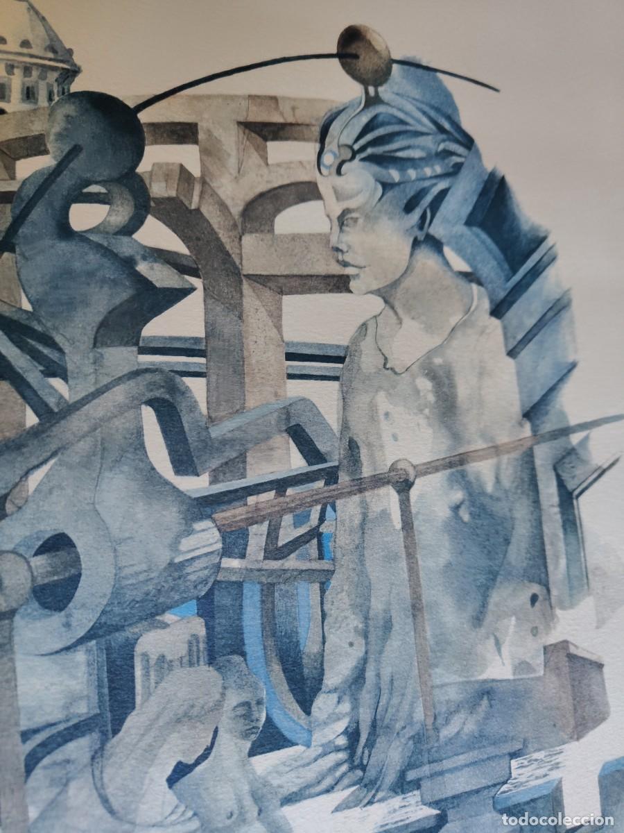 Arte: Jean Claude PERROUIN / litograf&iacute;a numerada y firmada a l&aacute;piz - Foto 10