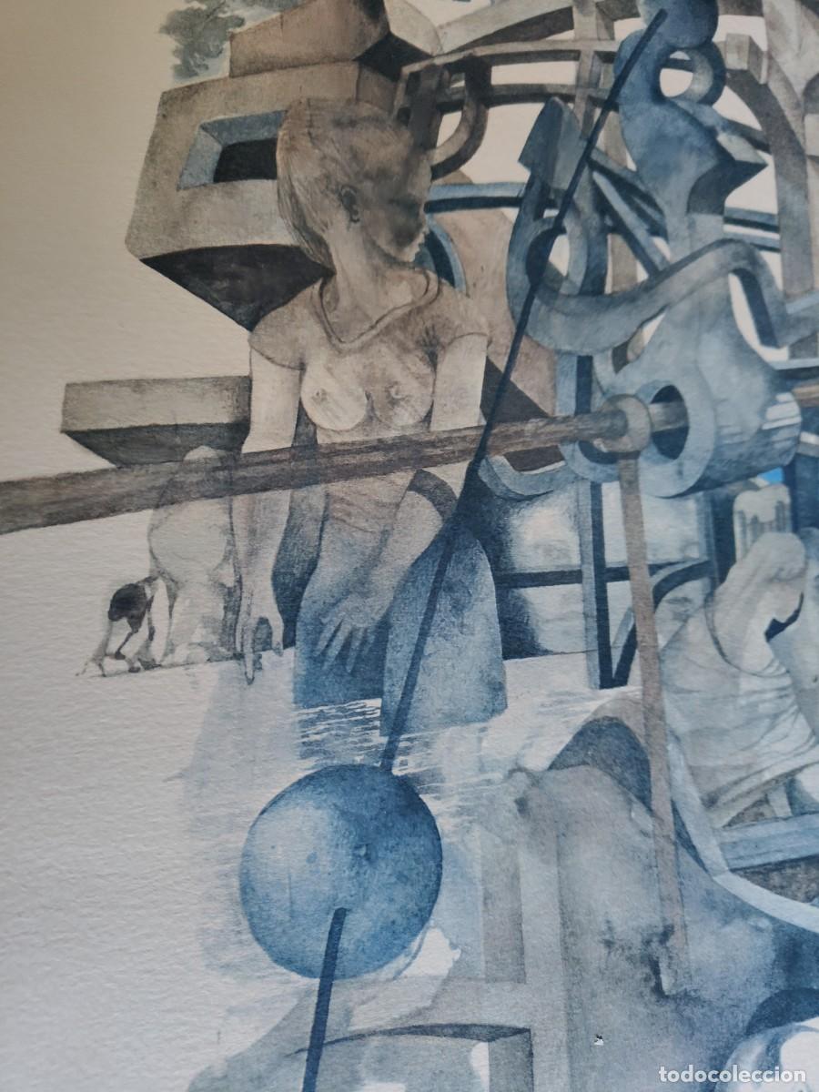 Arte: Jean Claude PERROUIN / litograf&iacute;a numerada y firmada a l&aacute;piz - Foto 6