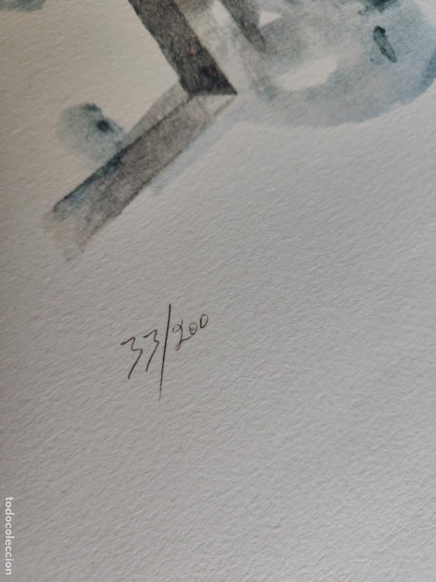 Arte: Jean Claude PERROUIN / litograf&iacute;a numerada y firmada a l&aacute;piz - Foto 5